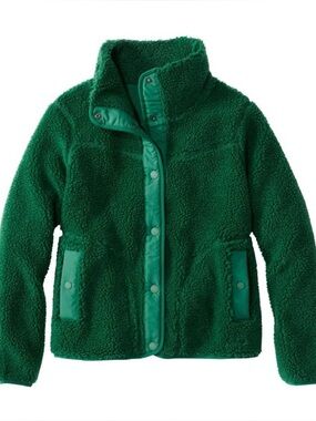 LL BEAN SHERPA JACKET XL MOUNTAIN PILE
